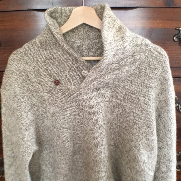 ll bean shawl collar